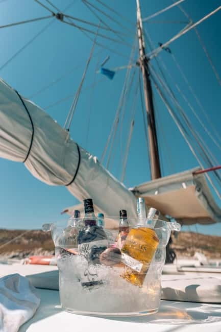 Corfu: Blue Lagoon and Cave Cruise with Drinks and Lunch - The Blue Lagoon swim stop
