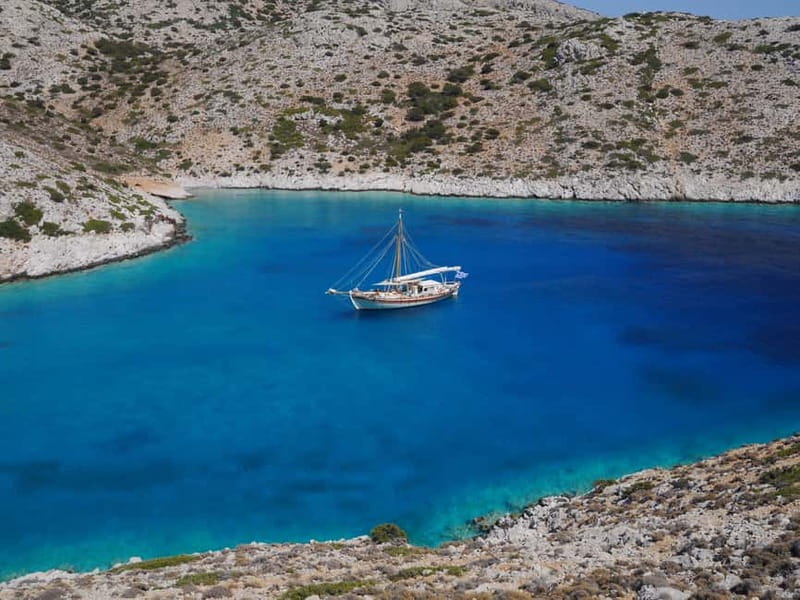 Corfu: Blue Lagoon and Cave Cruise with Drinks and Lunch - A third swim in a quiet cove