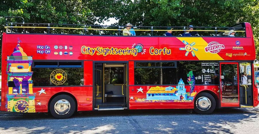 Corfu: City Sightseeing Hop-On Hop-Off Bus Tour - Key points at a glance