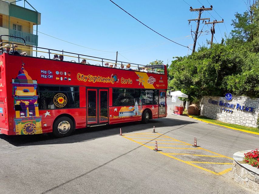 Corfu: City Sightseeing Hop-On Hop-Off Bus Tour - The Kanoni route, stop by stop
