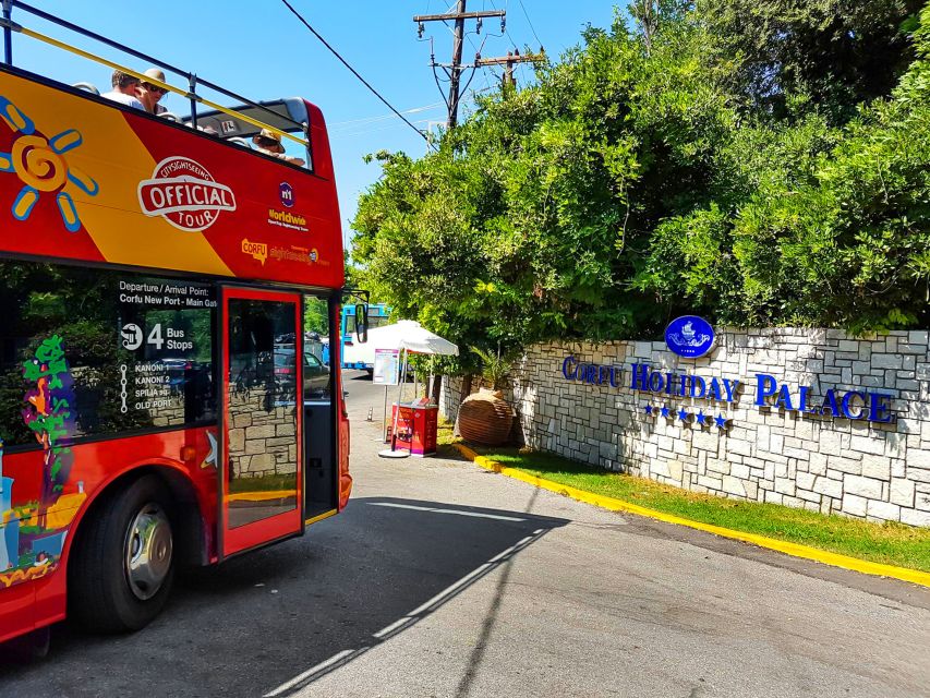Corfu: City Sightseeing Hop-On Hop-Off Bus Tour - Corfu Old Town, fortresses, and Venetian streets