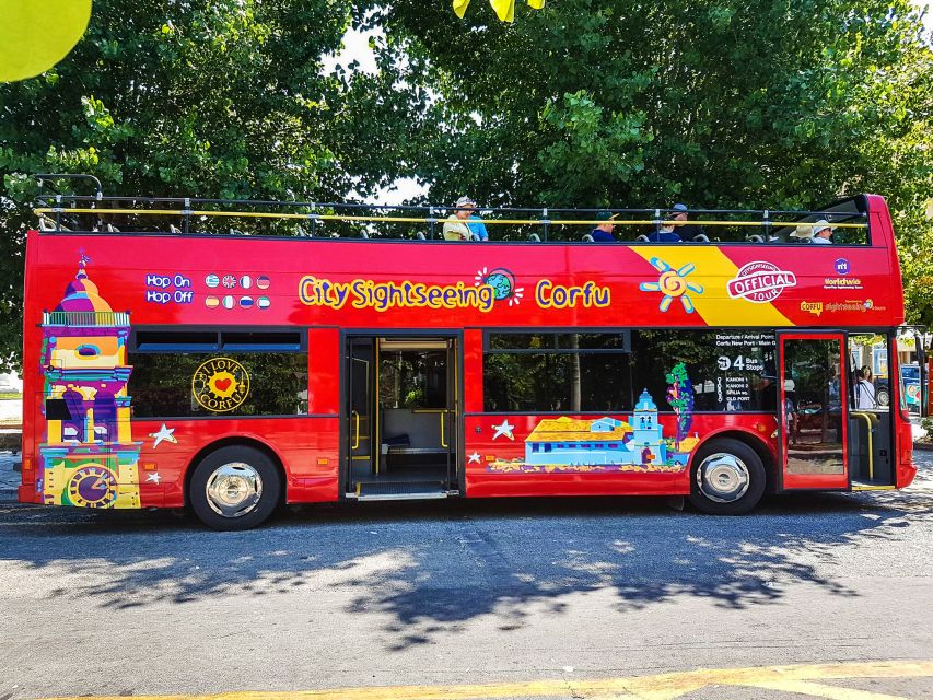 Corfu: City Sightseeing Hop-On Hop-Off Bus Tour - Starting at Corfu New Port