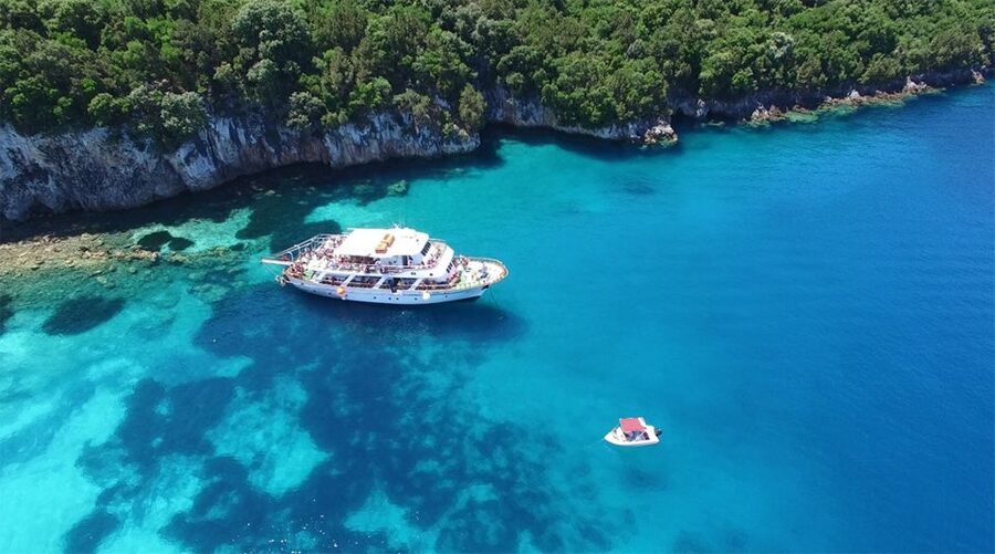 Corfu: Day Cruise to the Blue Lagoon with Visit to Syvota - Bella Vraka adds a second kind of beach stop