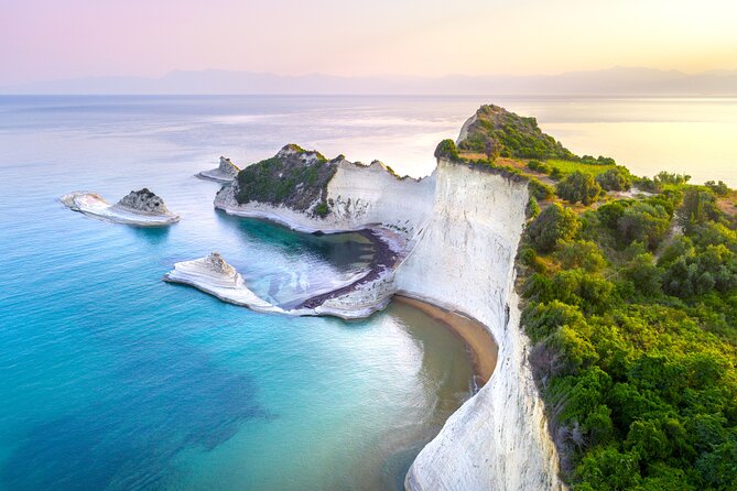 Corfu for Cruise Ships: 6 Hour Tour with Boat Ride or Beach Visit - The monastery adds a quiet hilltop pause