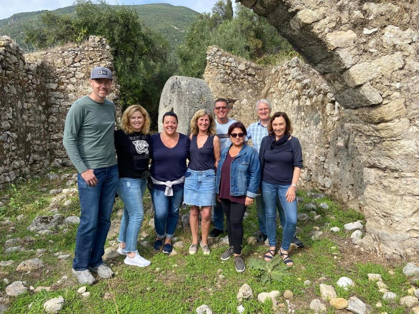 Corfu: Greek Cooking Class & Olive Oil Tasting - Walking through the olive grove and old press