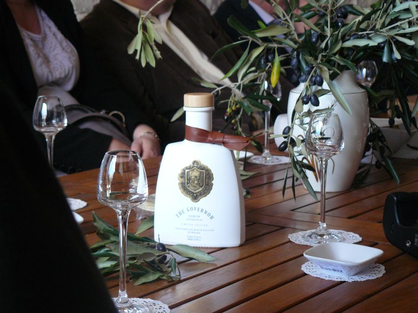 Corfu: Olive Oil Experience - The Governor's Olive Mill - The olive oil tasting is the practical payoff