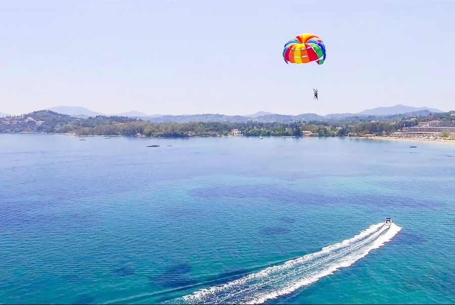 Corfu: Parasailing Adventure Near Corfu Town - Starting at the Dassia Ski Club