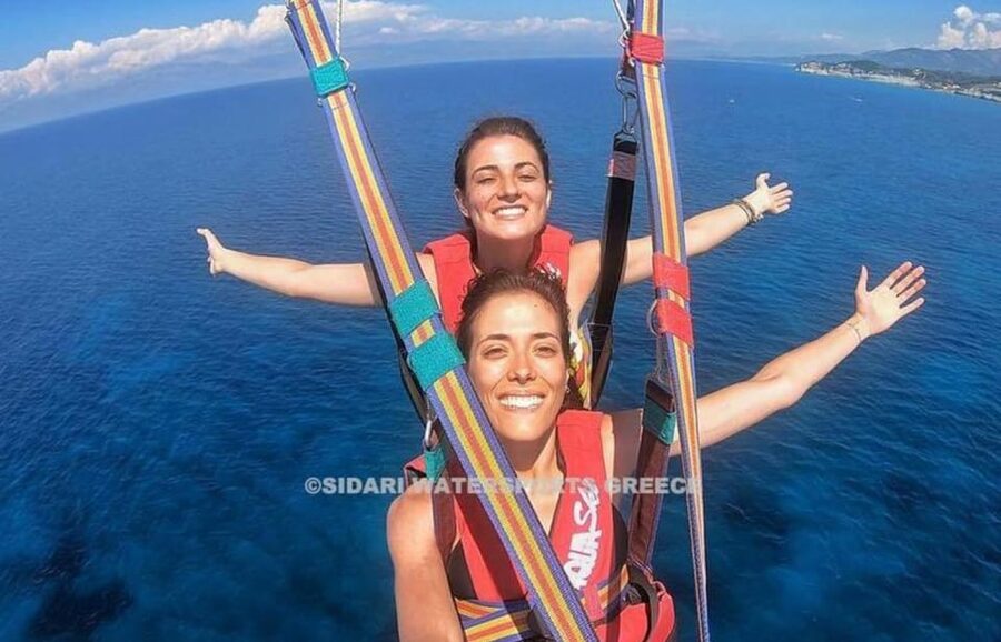 Corfu: Parasailing Experience for 2 in Sidari - What the launch feels like