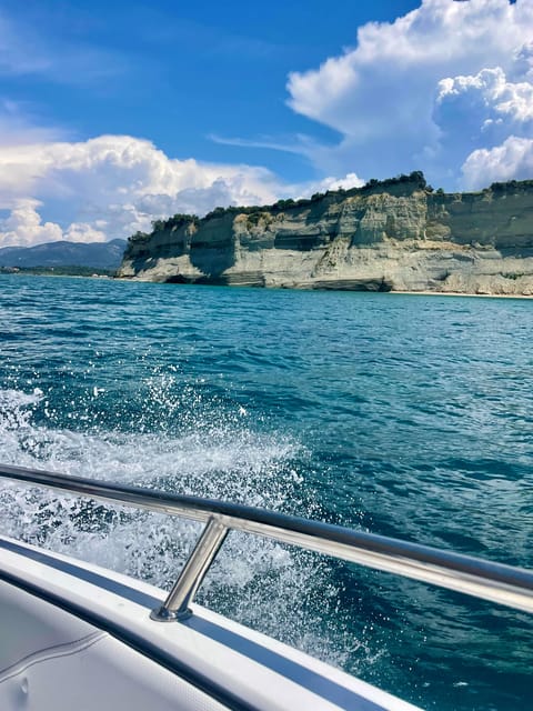 Corfu: Premium Boat Rental without Skipper - Mermaid Island and the open coast