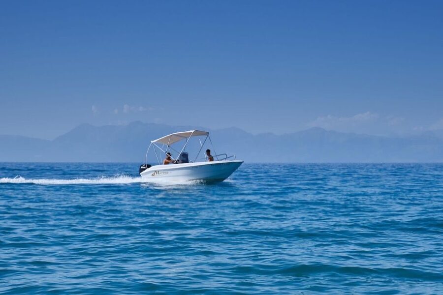Corfu: Premium Boat Rental without Skipper - The staff and the skipper option