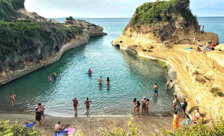 Corfu: Shore & Shared Tour – Kassiopi & Canal d’Amour - Sidari and the Canal d’Amour