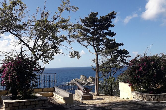 Corfu sightseeing tour, small group tour by minivan - Kanoni and the view of Mouse Island