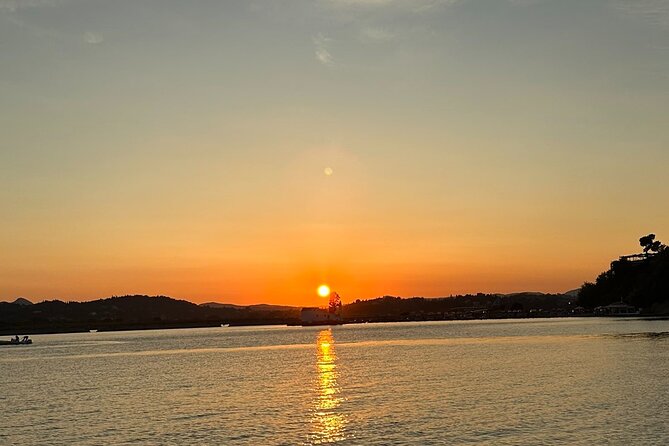 Corfu: Sunset Cruise on a Wooden Vessel with Cocktails & Bites - Mouse Island, Kanoni, and the sunset stop