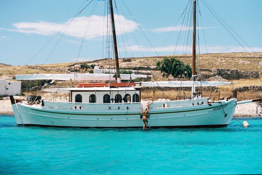 Corfu: Sunset Cruise on Classic Boat with Cocktails & Snacks - Garitsa Bay, Mon Repos, and the changing light