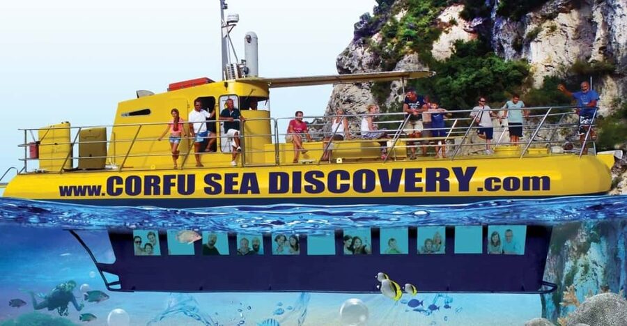 Corfu: Underwater Cruise in Paleokastritsa - Seeing Paleokastritsa from Captain Nemo