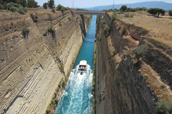 Corinnt Canal, Epidaurus, Nafplio and Mycenae, Private Day Tour - A one-hour pause in Nafplio