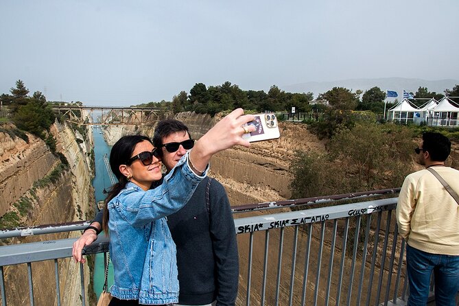 Corinth Canal, Mycenae & Nafplion Premium Tour with Expert Guide - The Corinth Canal in a 25-minute stop