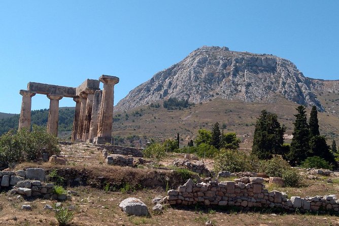 Corinth, Cave of Lakes, Odontotos Railway Private Tour with Greek Lunch Included - Mega Spilaio Monastery: a dramatic alternative