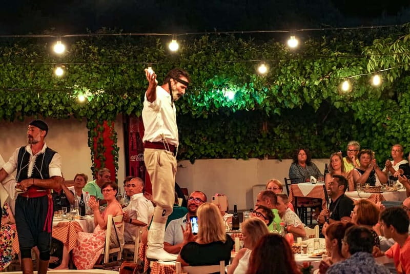 Cretan Night: Dinner & Live Show at Pano Karouzanos Village - Walking the old streets of Karouzanos