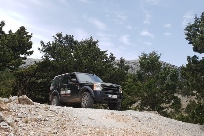 Cretan Safari – 4x4 Adventure to Preveli Beach with Lunch - Lunch, Cretan wine, and a slower hour