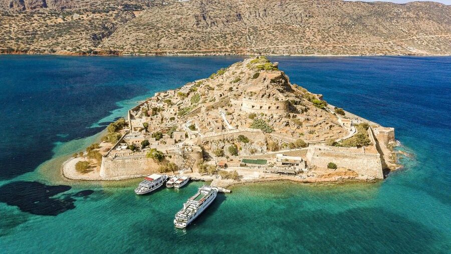 Crete: Day Trip to Agios Nikolaos and Spinalonga Island - The boat to Spinalonga