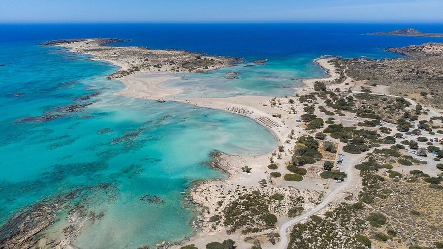 Crete: Elafonisi Pink Beach Excursion - Swimming, snorkeling, and the pink-sand question