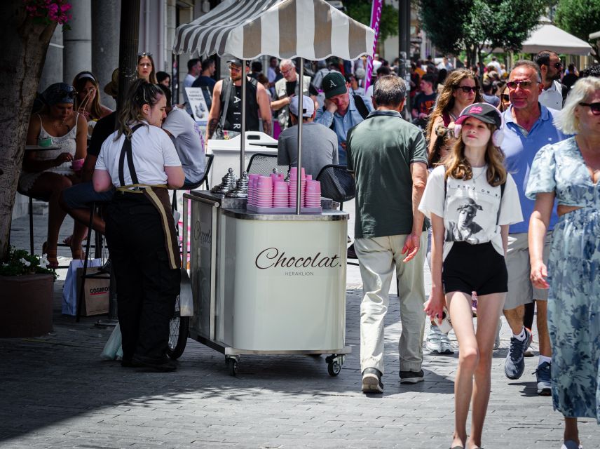 Crete: Heraklion Center, Local Market and Creta Aquarium - Liberty Square and Heraklion’s Venetian center