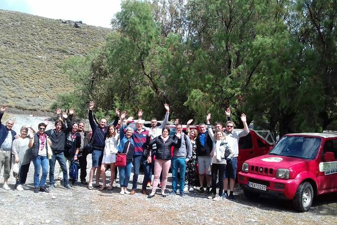 Crete Jeep Safari to the south coast - Patsos Gorge and the Drymos café