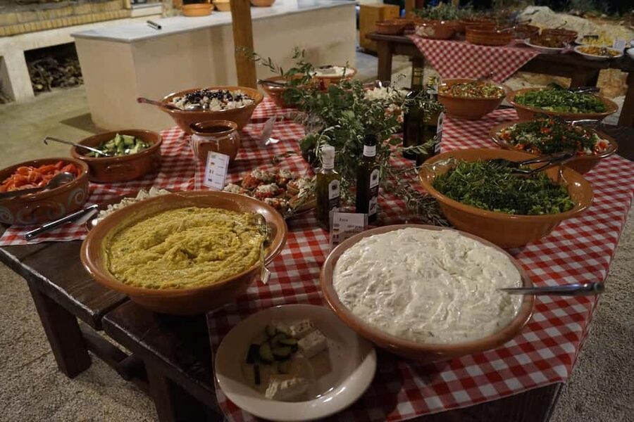 Crete: Knossos, Lasithi, Lasinthos and Olive Farm Combo Tour - Knossos after a full day on the road