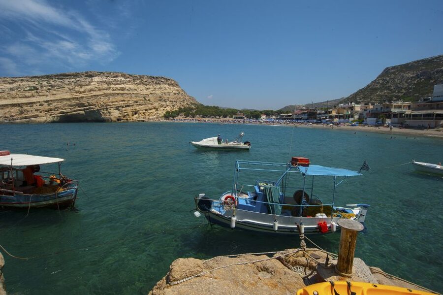 Crete: Matala Beach and Hippie caves, Red beach - Should you book this Matala excursion?