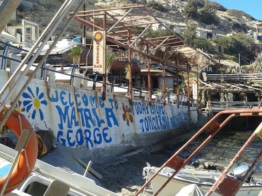 Crete: Matala Beach and Hippie caves, Red beach - Timing, comfort, and the return journey