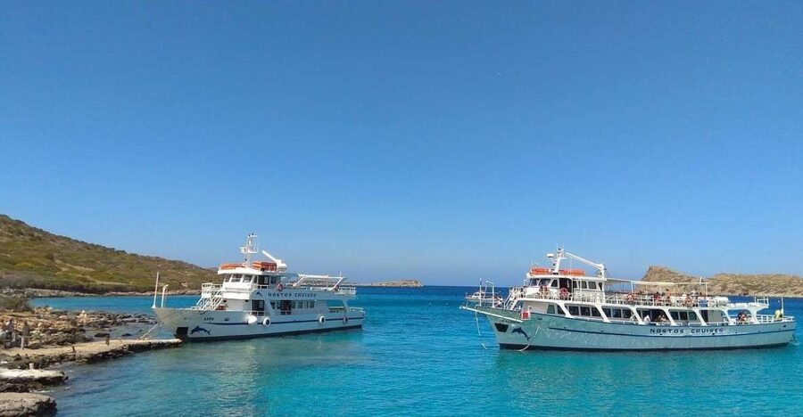 Crete: Mirabello Bay Cruise with Onboard Cocktail - Leaving Agios Nikolaos at 11:00
