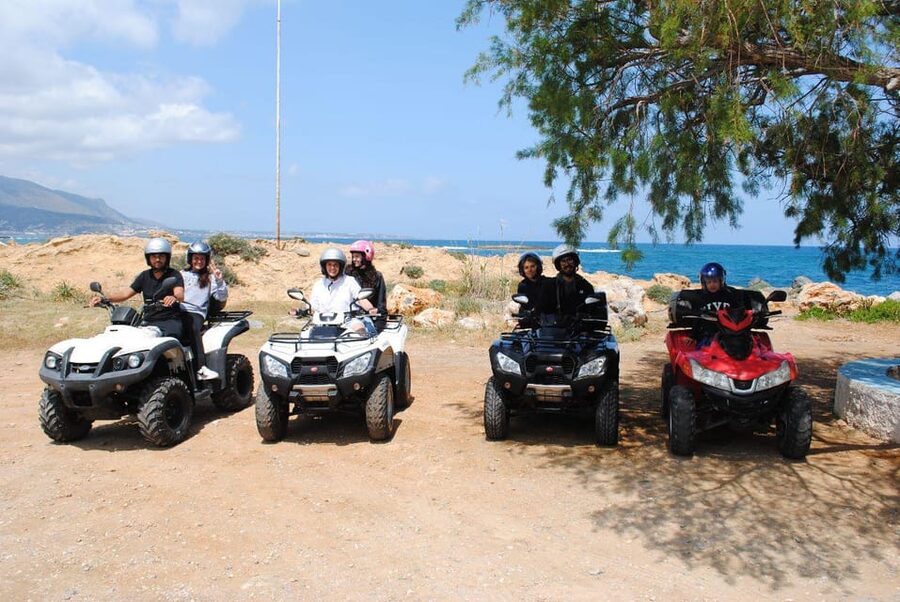 Crete: Off-Road Quad Safari Evening Tour with Hotel Transfer - Sissi, a village pause after the dirt roads