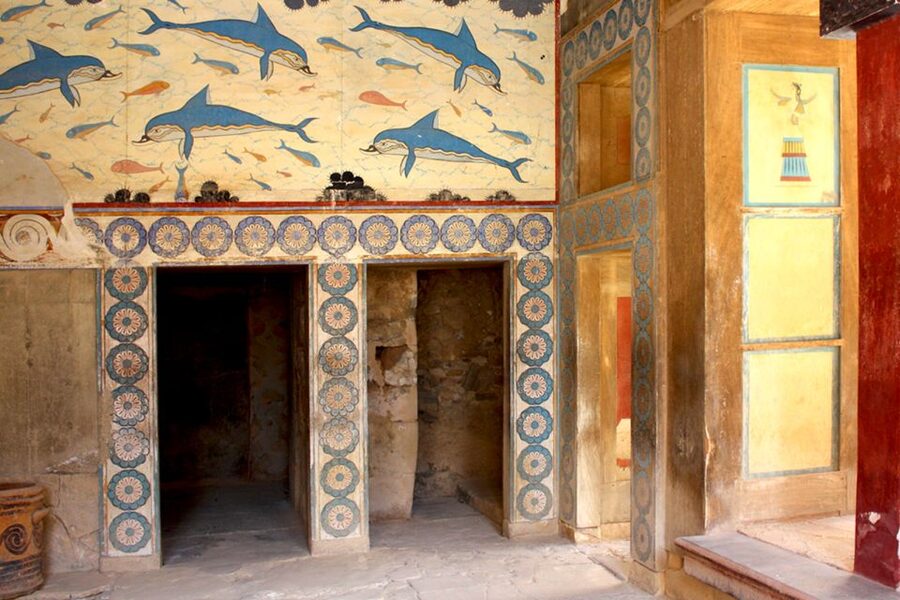 Crete: Palace of Knossos E-Ticket and Audio Guide - The Queen’s Megaron and Minoan bathing