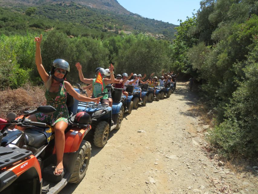 Crete: Quad Safari with Monastery, Malia Palace and Lunch - A quiet visit to Saint George Vrahassotis