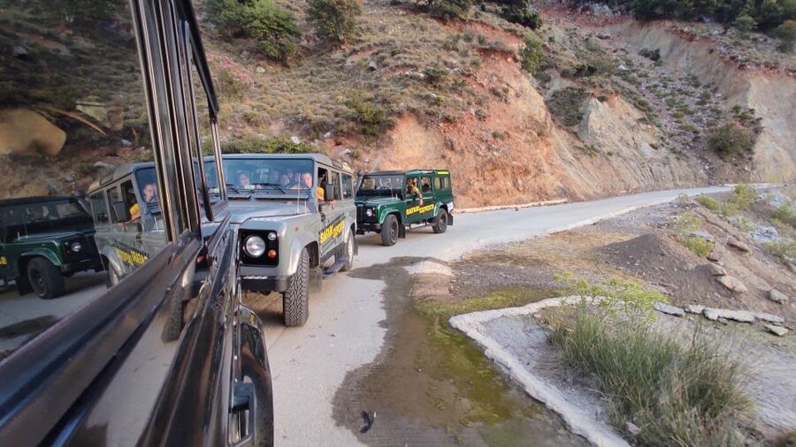 Crete: Sunset Safari - The rough climb to Embassa Gorge