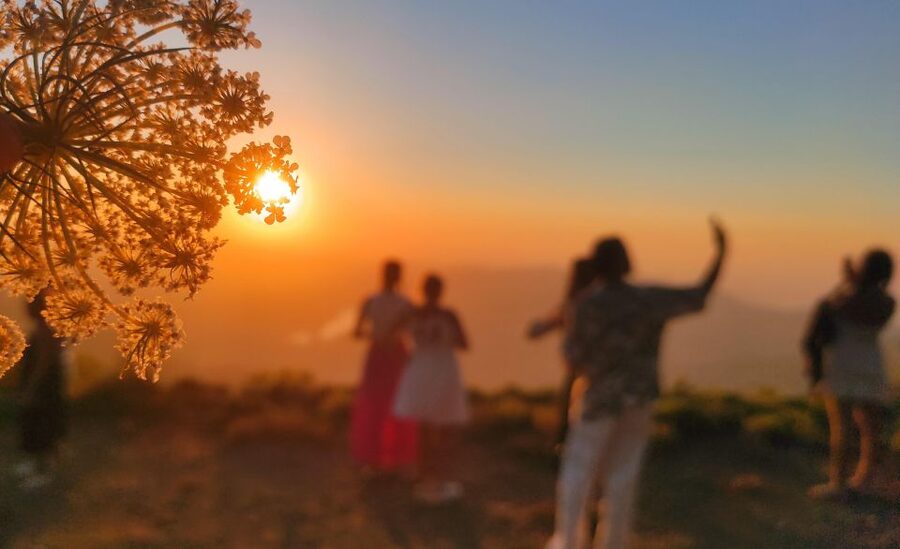 Crete: Sunset Safari - Karfi and the sunset toast