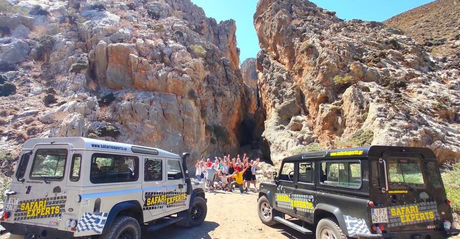Crete: Trypiti Beach Off-Road South Tour w/ Lunch & Wine - Agia Varvara and the Ride Back