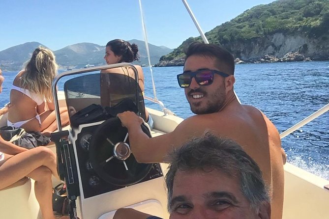 Cruise to turtle's island and caves with a glass bottom boat - The Keri Caves and the best swim of the outing