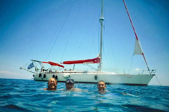 Day Cruise by a Sailing Yacht to the most beautiful bays or Rhodes (Small Group) - Traganou Beach offers a more relaxed swim