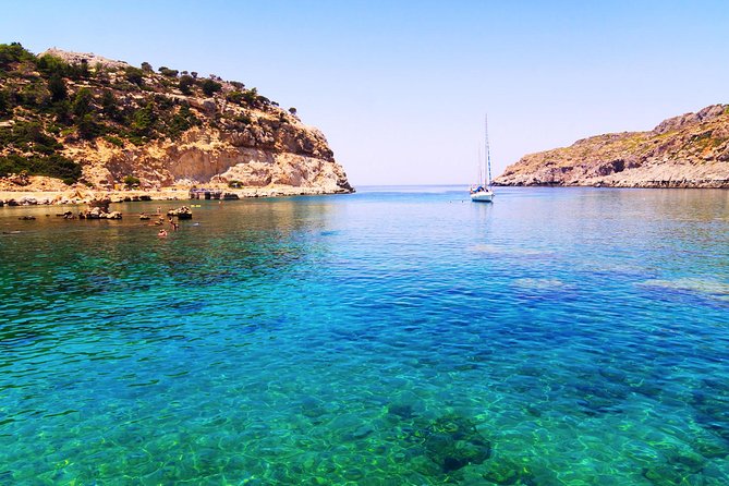 Day Cruise by a Sailing Yacht to the most beautiful bays or Rhodes (Small Group) - The crew can turn a good trip into a great one