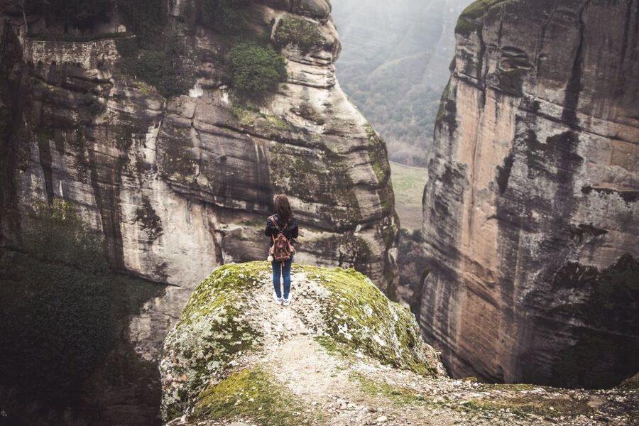 Delphi and Meteora: 2-Day Bus Tour from Athens - Meteora’s monasteries above the rock towers