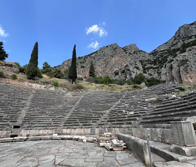Delphi: Archaeological Site & Museum Ticket with Audio Tours - Athena Pronaia and the view beyond the main route