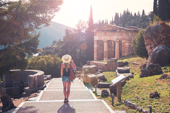 Delphi Guided Small Group Day Tour from Athens - The minivan ride from central Athens