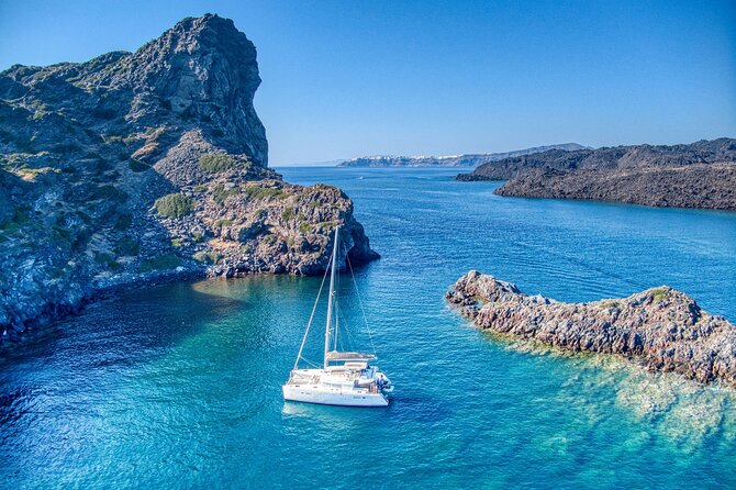 Deluxe Santorini Sailing with BBQ and Drinks Shared Tour - Pickup near your hotel keeps the morning simple