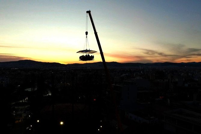 Dinner in the Sky Athens - Sunset or starlit Acropolis dinner?
