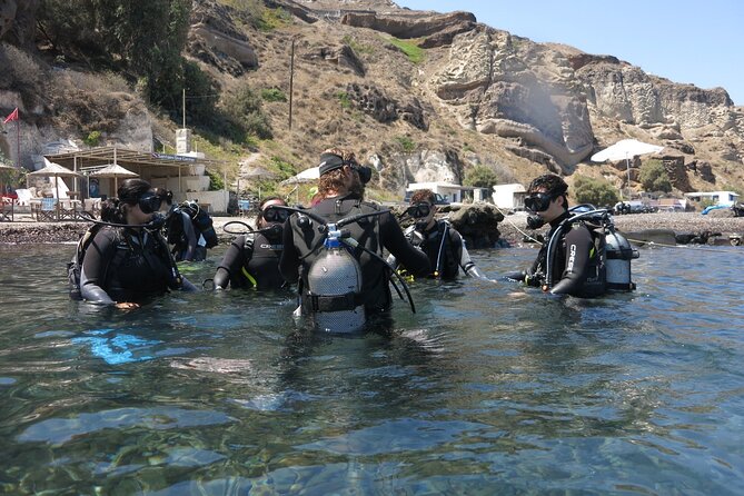 Discover Scuba Diving in the Caldera of the Volcano in Santorini - Starting at Caldera Beach inside the volcano’s crater