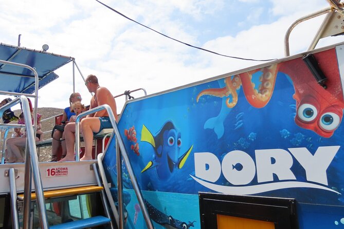 Dory's Glass Bottom Boat Adventure in Pserimos and Pserimos Beach - Key points to know before booking