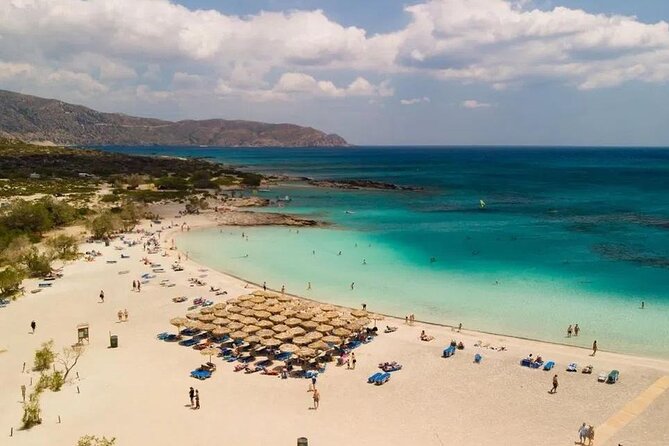 Elafonissi Beach Tour from Chania with stop in Elos Village - Four hours at Elafonissi Beach