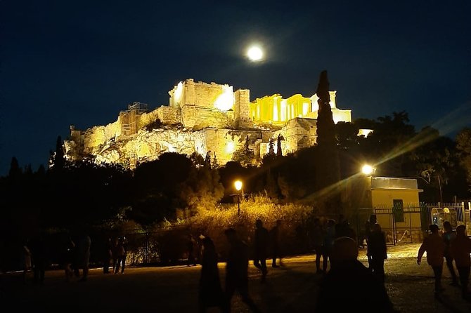 Electric Bike Tour of Athens by Night - Starting beside the Acropolis in Thisseio